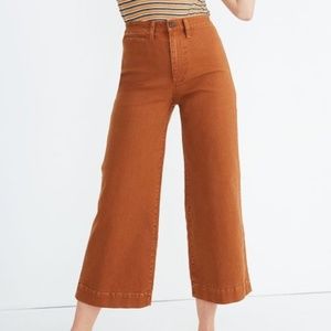 Madewell Emmett Wide-Leg Crop Pant